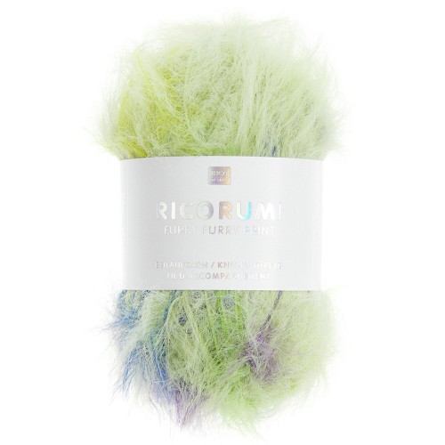 Ricorumi Furry faux fur yarn Furry Rico Design Amigurumi - Print Fresh x25g