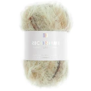 Ricorumi Furry faux fur yarn Furry Rico Design Amigurumi - Print Beige x25g