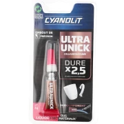 Cyanolit Glue - Ultra Unick liquid with precision tip - Transparent x3gr