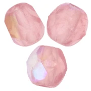 2 mm Facets - Milky Pink AB x50