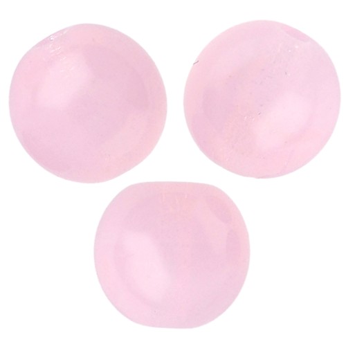 Czech glass beads round 8 mm - Rose Opal x20