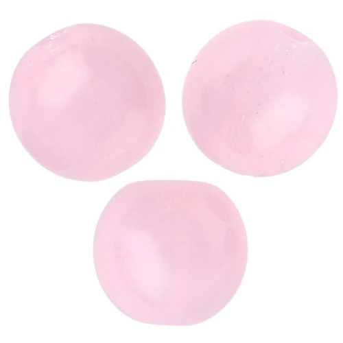 Czech glass beads round 8 mm - Rose Opal x20