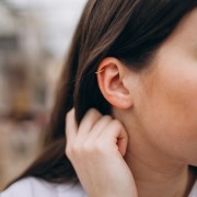 Ear cuff - Bague d'oreille mini boule 10 mm - Stainless steel 304 Gold x1