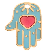 Epoxy enamel pendants