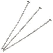 Flat head nails 40x1 mm - 304 stainless steel x10|raw }}