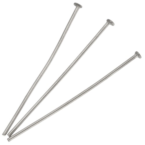 Flat head nails 40x1 mm - 304 stainless steel x10