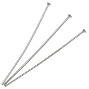 Flat head nails 50x1 mm - 304 stainless steel x10
