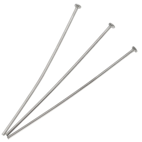 Flat head nails 50x1 mm - 304 stainless steel x10