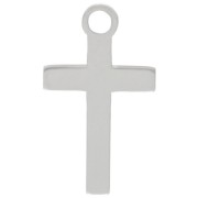 Cross charms 13x7.5 mm - Silver 925 x5