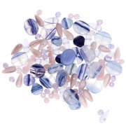 Bohemian beads set - Lavender x50g