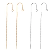 Gift - Venetian mesh earrings Stainless steel - Random finish x2