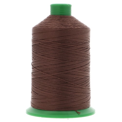 Vega polyester yarn size 40 - Chocolate n°841 x600m
