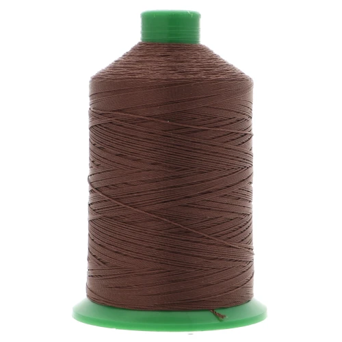 Vega polyester yarn size 40 - Chocolate n°841 x600m