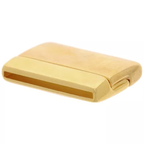 Magnetis clasps 33x22 mm for 30mm fine Gold plated x1