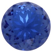 Aurora A1088L Lotus 10 mm Round Cabochon - Sapphire x1