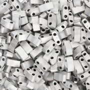 Miyuki Half Tila Beads 5x2.3x1.9mm HTL-55114 - Black Labrador Full Mat x10g