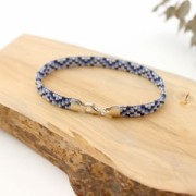 Lobster Clasp 11 mm for Miyuki 11/0 4 rows - 925 Sterling Silver x1