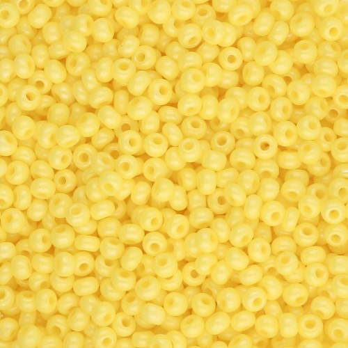Preciosa Seed beads 11/0 2 mm - Terra Intensive - Yellow x20g