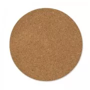 round cork slabs 20 cm Natural x2