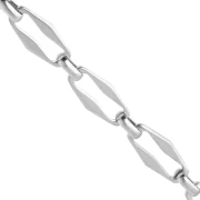 Fancy mesh chain 7 mm - Stainless steel 304 x50cm