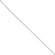 Forçat filed link chain 1.9 mm - Stainless steel 316L x1m