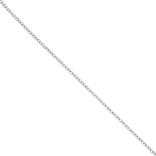 Forçat filed link chain 1.9 mm - Stainless steel 316L x1m