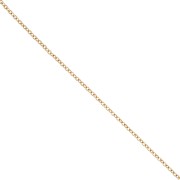 Forçat mesh chain 2 mm - Stainless steel 316L Gold x50cm|raw }}