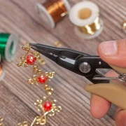 4 in 1 spring jewelry pliers 14 cm - Beige x1