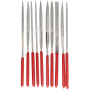 Set of 10 14-cm diamond-tipped needle files - jewelry tools x1