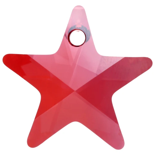 PureCrystal Star Pendant 6715 16 mm - Crystal Red Magma x1