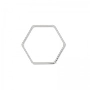 Honeycomb spacer 11 mm rhodium x4|raw }}