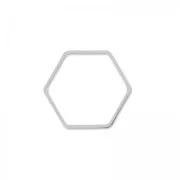 Honeycomb spacer 11 mm rhodium x4