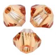 Swarovski Crystal Bicones 5328 3 mm - Dark Orange x1440