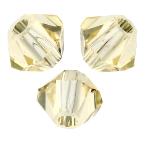 PureCrystal 5328 2.5 mm crystal spinning tops - Jonquil x50