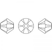 PureCrystal 5328 4 mm crystal spinning tops - Siam x1440