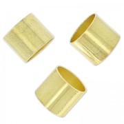 Slip bead for 6 mm cord light gold HQ x5|raw }}