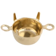 Insert claw setting for PureCrystal 1028/1088 8 mm cabochon - Gold x1