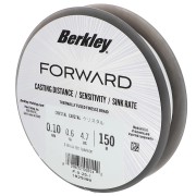 Fil Forward - Ultra-strong and flexible fine braid 0.10 mm (3LB) - Crystal x150m|raw }}