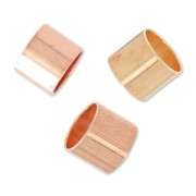 Slip bead for 4mm pink gold HQ x8|raw }}