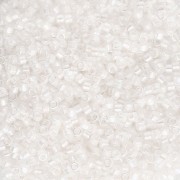 Miyuki Delica 11/0 DB0052 - Pale Peach Lined Crystal AB, 100 g