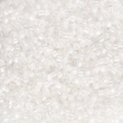 Miyuki Delica 11/0 DB0052 - Pale Peach Lined Crystal AB, 100 g