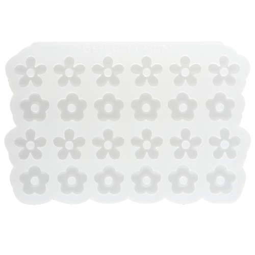 Géa Creations silicone mould for 15 mm and 17 mm flower pendants