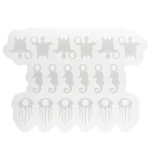 Géa Creations silicone mold for marine pendants x1