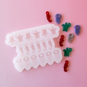 Géa Creations silicone mold for marine pendants x1