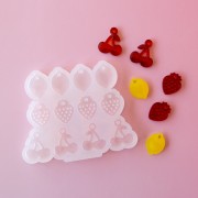 Géa Creations silicone mold for fruit pendants x1