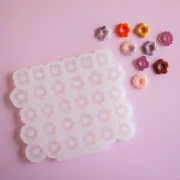 Géa Creations silicone mould for flower pendants 15 mm x1