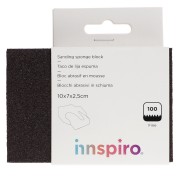 Fine-grain foam sanding block P100 10x7 cm x1