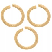 Open rings 5x0.7 mm - 304L Gold stainless steel x10|raw }}