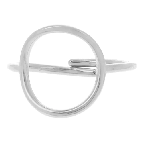 Adjustable openwork ring 15 mm - S. 52 to 58 - 304L stainless steel