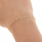 Krinkle chain 1.4mm Gold filled x 50cm